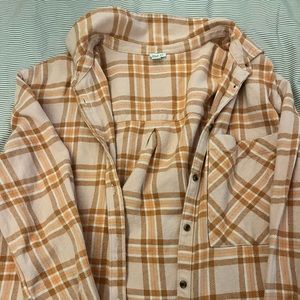 Aerie Orange Flannel